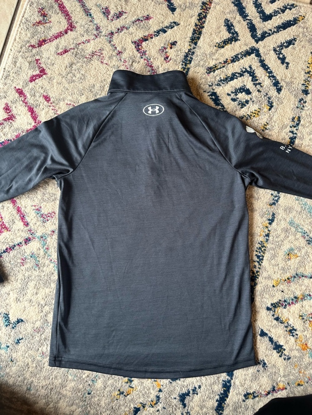 Under Armour Boy’s Long-Sleeve 1/4 Zip Performance Top - Picture 4 of 5